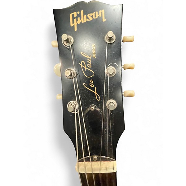 Used Gibson LES PAUL JR DOUBLE CUT Wine Red Solid Body Electric Guitar