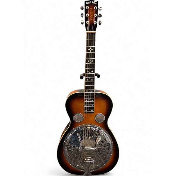Used Gold Tone PBS-D Paul Beard Signature Tobacco Burst Resonator Guitar