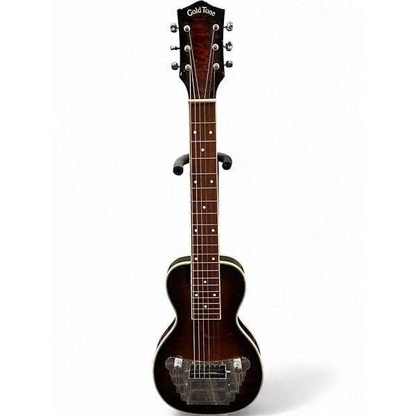 Used Gold Tone LS-8 Brown Sunburst Lap Steel