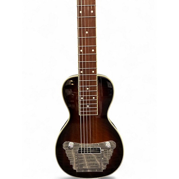 Used Gold Tone LS-8 Brown Sunburst Lap Steel