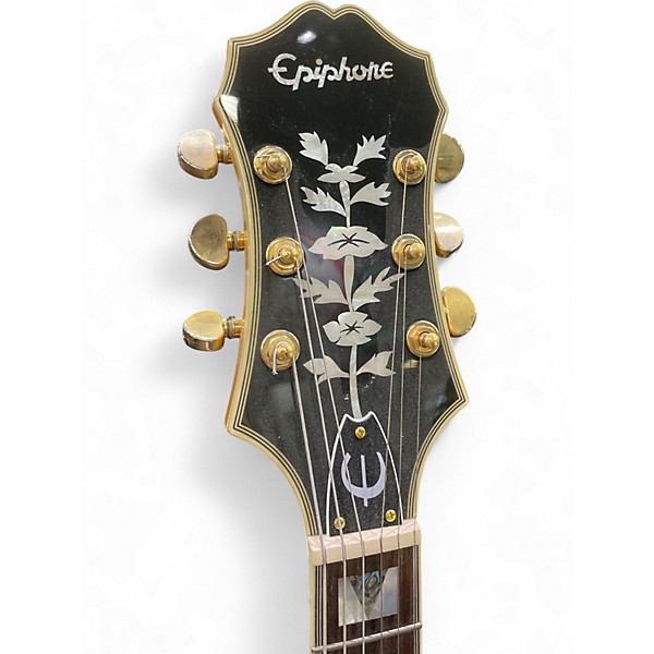 Used Epiphone SHERATON II Natural Hollow Body Electric Guitar