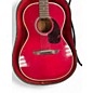 Used Fender Avalon Wine Red Acoustic Guitar