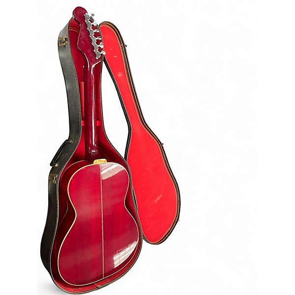 Used Fender Avalon Wine Red Acoustic Guitar