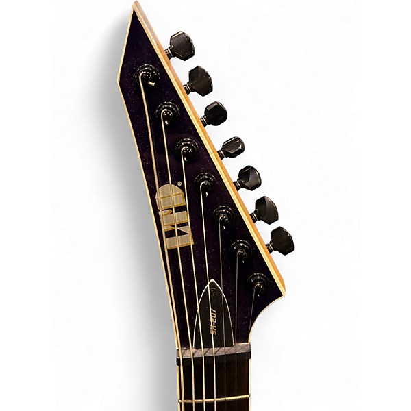 Used ESP LTD SH-207 See Thru Purple Solid Body Electric Guitar