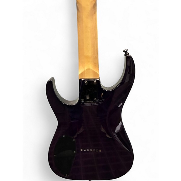 Used ESP LTD SH-207 See Thru Purple Solid Body Electric Guitar