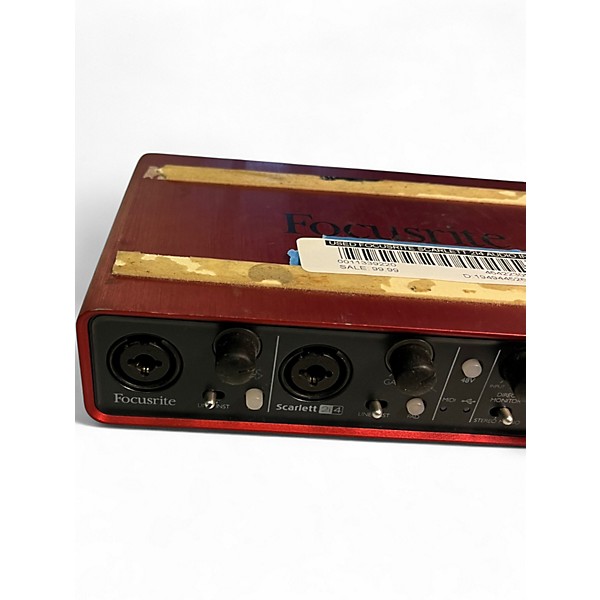 Used Focusrite Scarlett 2i4 Audio Interface