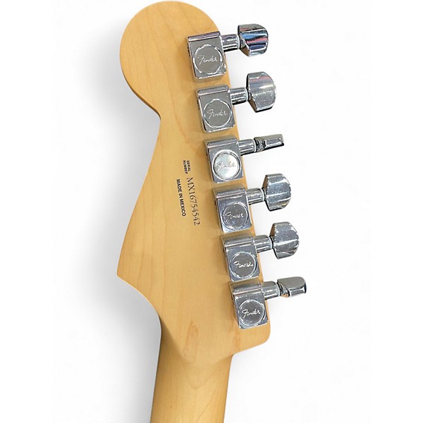 Used Fender Standard Stratocaster Olympic White Solid Body Electric Guitar