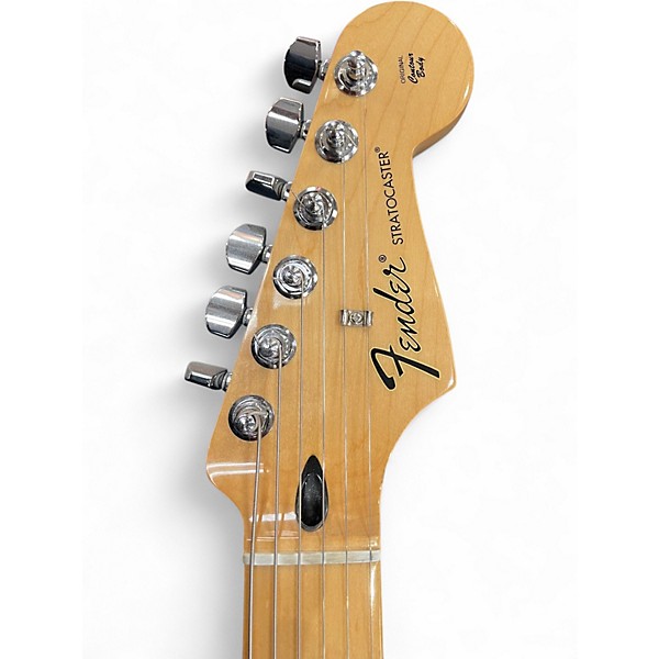 Used Fender Standard Stratocaster Olympic White Solid Body Electric Guitar