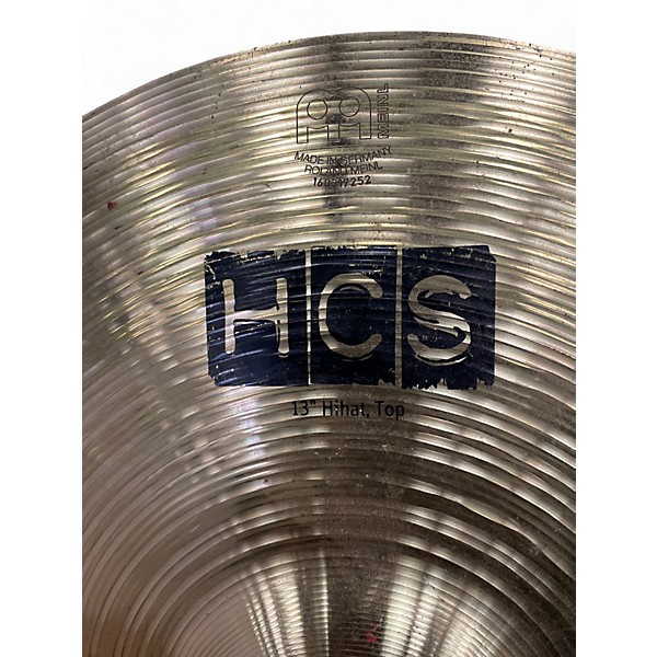 Used 2020s MEINL 13in HCS Hi Hat Top Cymbal