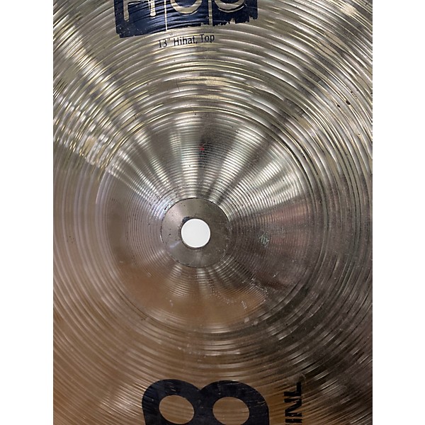 Used 2020s MEINL 13in HCS Hi Hat Top Cymbal