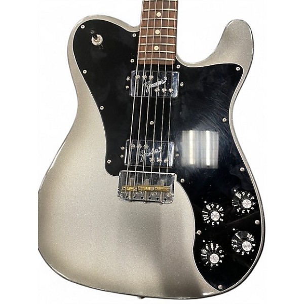 Used Fender AMERICAN PROFESSIONAL II DELUXE TELECASTER MERCURY SILVER Solid Body Electric Guitar