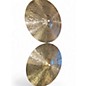 Used Paiste 14in Signature Dark Energy Hi Hat MK I Pair Cymbal
