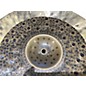 Used Paiste 14in Signature Dark Energy Hi Hat MK I Pair Cymbal