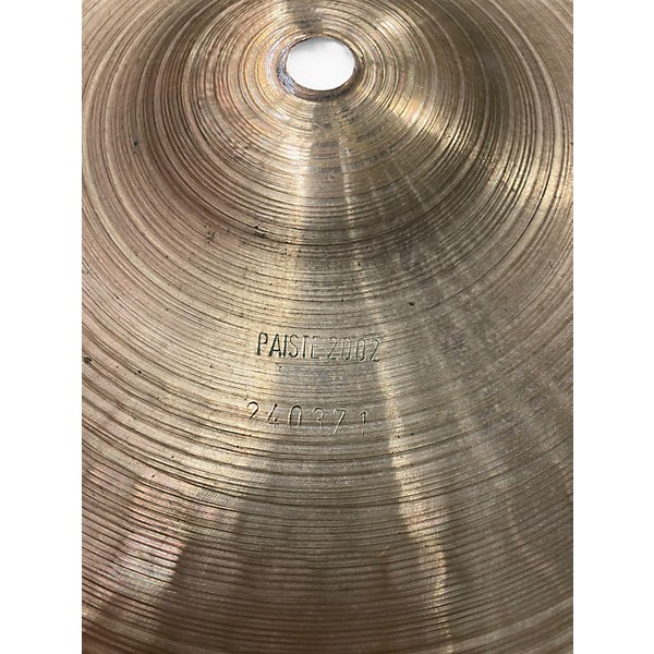 Used Paiste 16in 2002 Medium Crash Cymbal