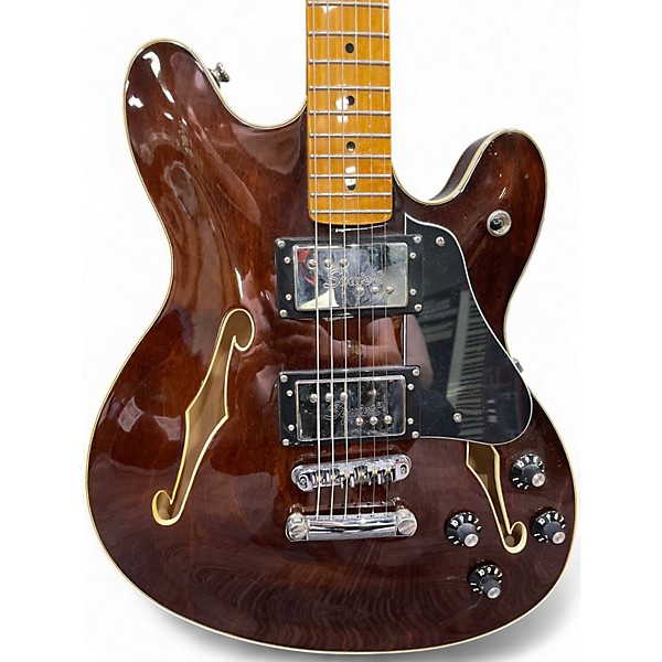 Used Squier Classic Vibe Starcaster Hollow Walnut Hollow Body Electric Guitar