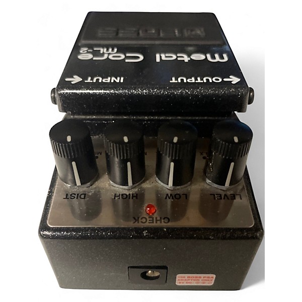 Used BOSS ML2 Metal Core Distortion Effect Pedal