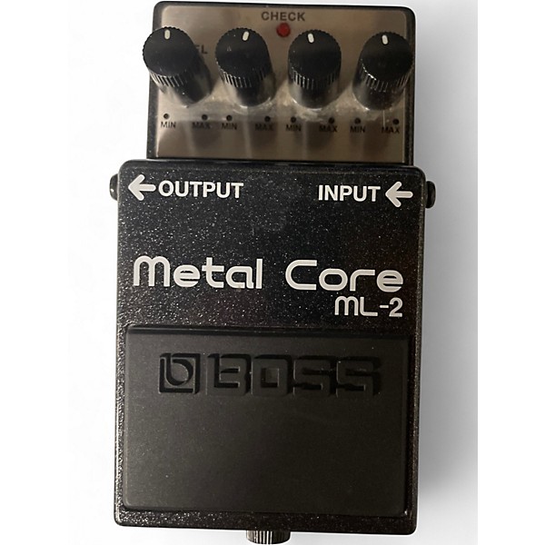 Used BOSS ML2 Metal Core Distortion Effect Pedal