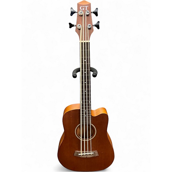 Used Gold Tone M-Bass 23 Fretless Micro 23" Scale Natural Acoustic Bass Guitar