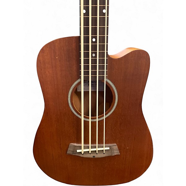 Used Gold Tone M-Bass 23 Fretless Micro 23" Scale Natural Acoustic Bass Guitar