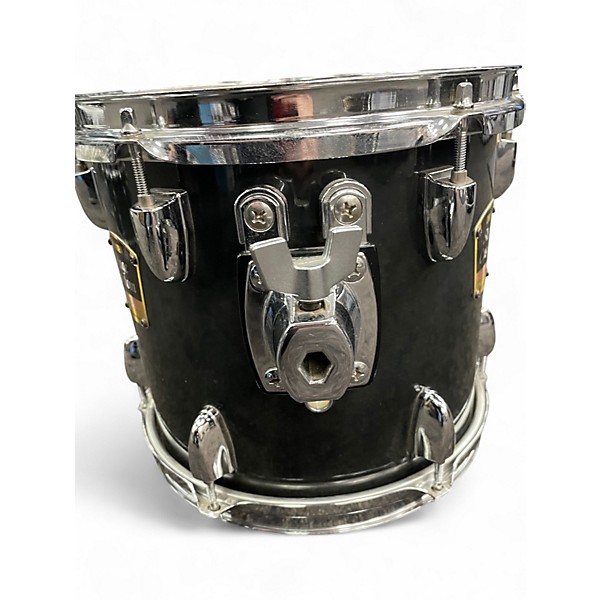 Used Yamaha 6 Piece STAGE CUSTOM ADVANTAGE TRANSPARENT DARK GREEN Drum Kit