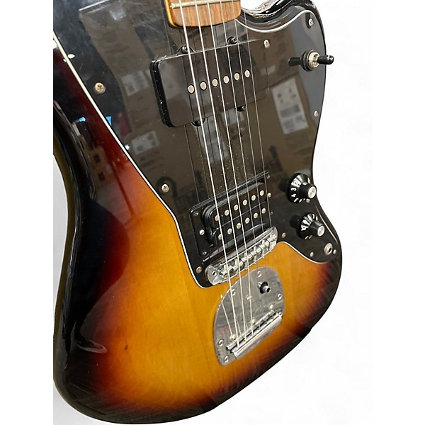 Used Fender Jazzmaster 3 Tone Sunburst Solid Body Electric Guitar