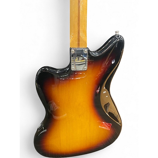 Used Fender Jazzmaster 3 Tone Sunburst Solid Body Electric Guitar