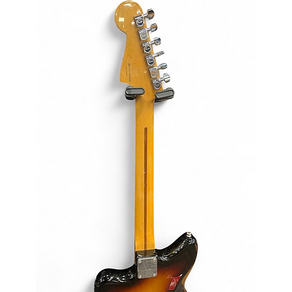 Used Fender Jazzmaster 3 Tone Sunburst Solid Body Electric Guitar
