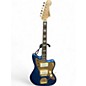 Used Squier 40th anniversary jazzmaster blue and gold Solid Body Electric Guitar thumbnail