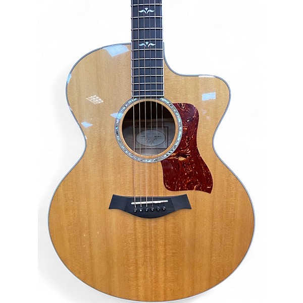 Used Taylor 615CE Natural Acoustic Electric Guitar