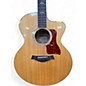 Used Taylor 615CE Natural Acoustic Electric Guitar