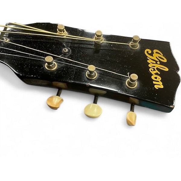 Vintage 1950s Gibson L50 3 Color Sunburst Acoustic Guitar