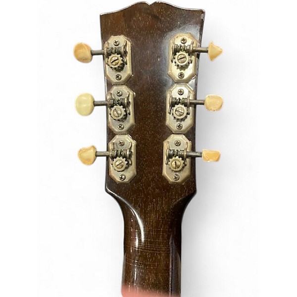 Vintage 1950s Gibson L50 3 Color Sunburst Acoustic Guitar