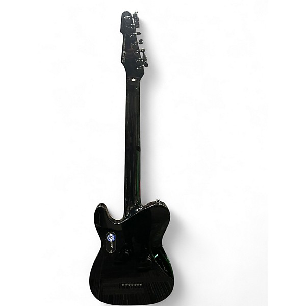 Used ESP LTD SCT607B Stephen Carpenter Signature 7 String Black Solid Body Electric Guitar