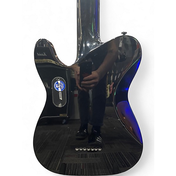 Used ESP LTD SCT607B Stephen Carpenter Signature 7 String Black Solid Body Electric Guitar