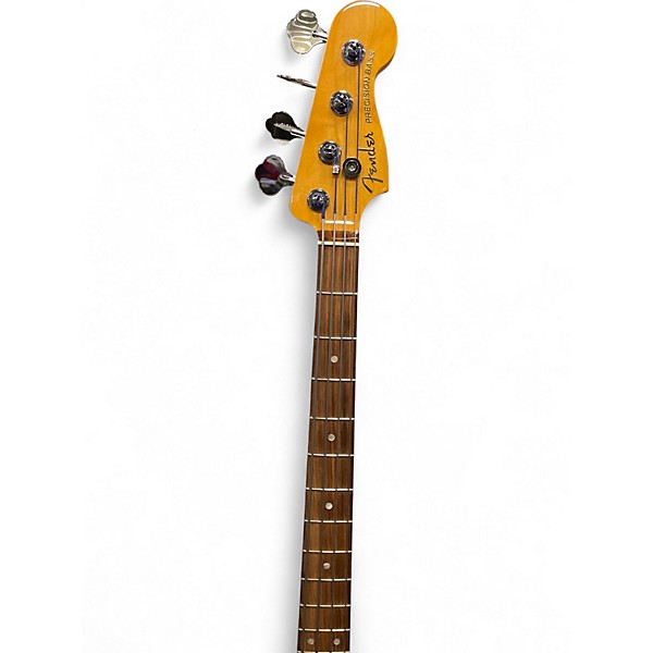 Used Fender American Ultra Precision Bass 3 Color Sunburst Electric Bass Guitar