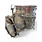 Vintage 1970s Ludwig 5 Piece Vistalite Clear Drum Kit