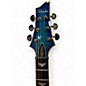 Used 2023 Schecter Guitar Research Omen Extreme 6 Ocean Blue Burst Solid Body Electric Guitar