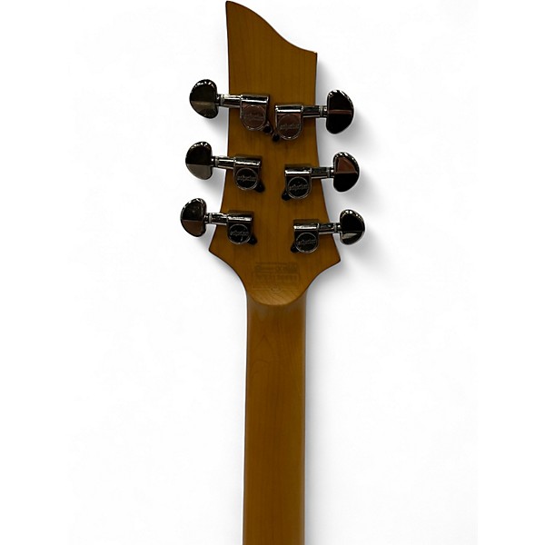 Used 2023 Schecter Guitar Research Omen Extreme 6 Ocean Blue Burst Solid Body Electric Guitar