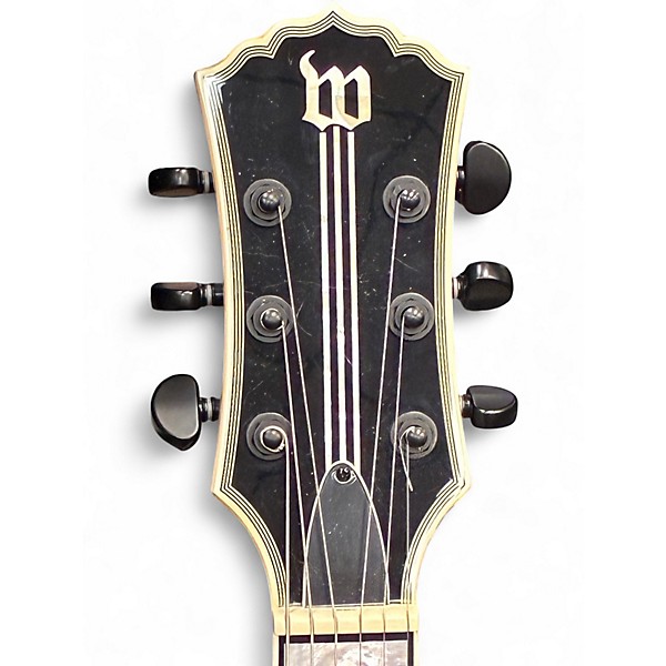 Used Wylde Audio Odin Grail Black and Silver Solid Body Electric Guitar