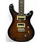 Used PRS SE Custom 24 Black Gold Burst Solid Body Electric Guitar