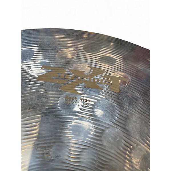 Used 2004 Zildjian 20in ZXT Rock Ride Cymbal