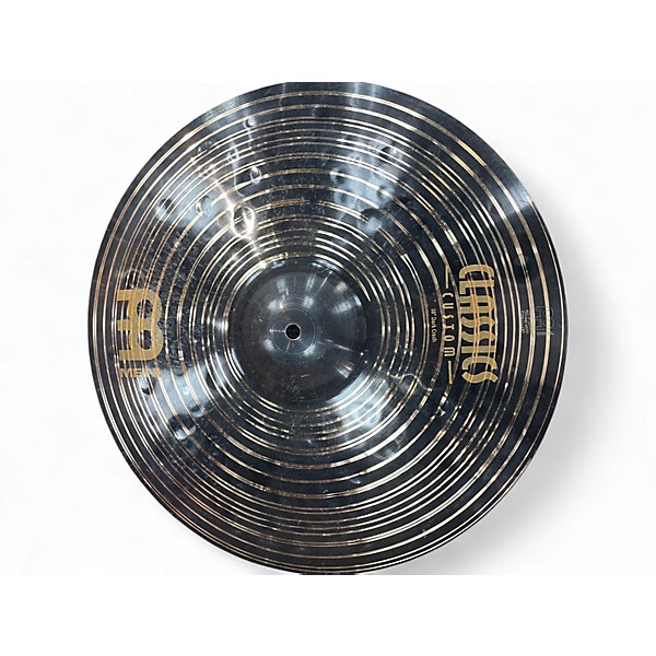 Used MEINL 18in CLASSIC CUSTOM DARCK CRASH Cymbal