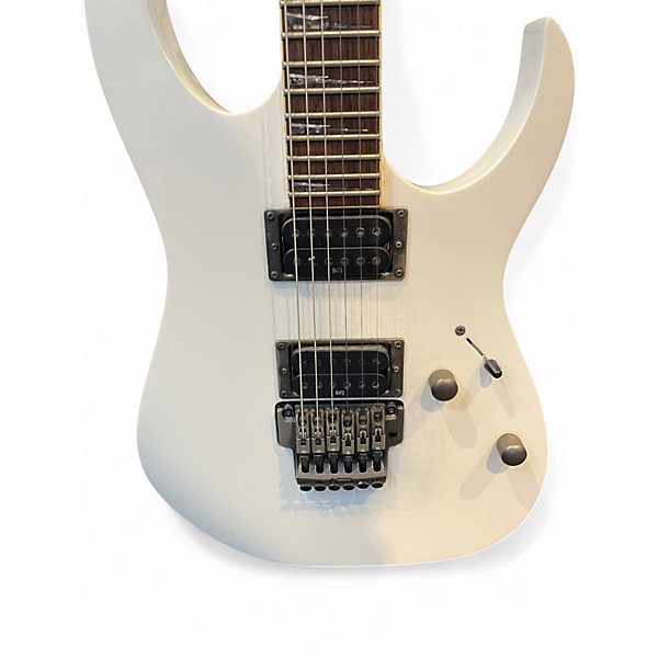 Used Ibanez rgt42dx Arctic White Solid Body Electric Guitar