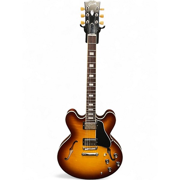 Used Gibson ES335 Figured Iced Tea Hollow Body Electric Guitar