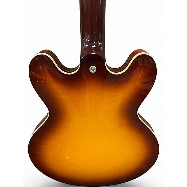 Used Gibson ES335 Figured Iced Tea Hollow Body Electric Guitar