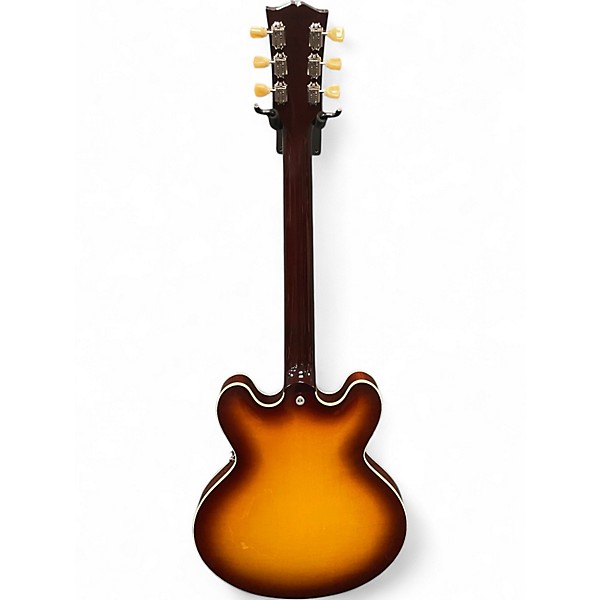 Used Gibson ES335 Figured Iced Tea Hollow Body Electric Guitar