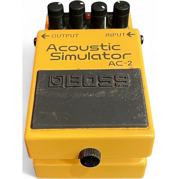 Used BOSS AC2 Acoustic Simulator Effect Pedal