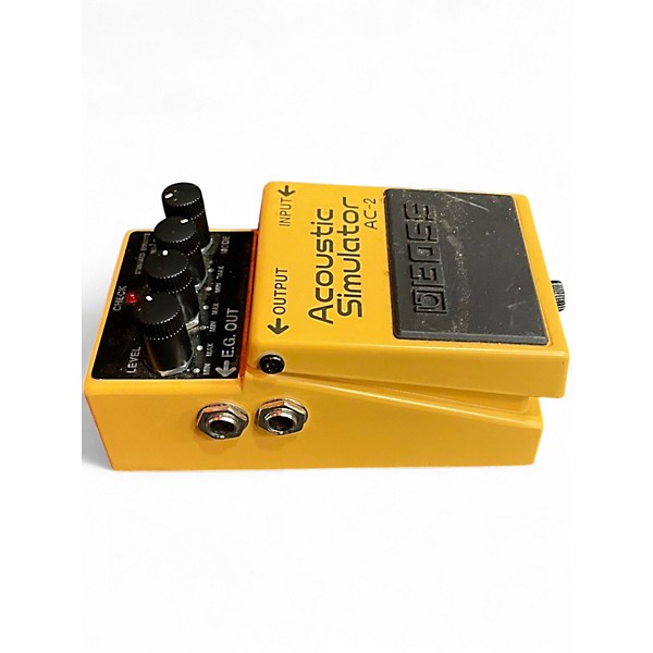 Used BOSS AC2 Acoustic Simulator Effect Pedal