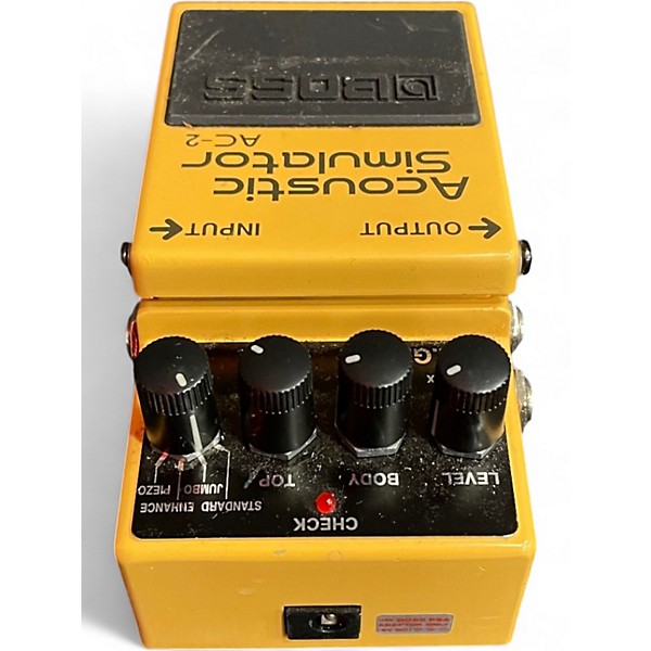 Used BOSS AC2 Acoustic Simulator Effect Pedal