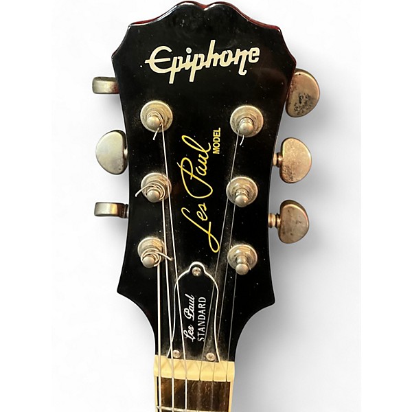 Used Epiphone Les Paul Standard Cherry Sunburst Solid Body Electric Guitar